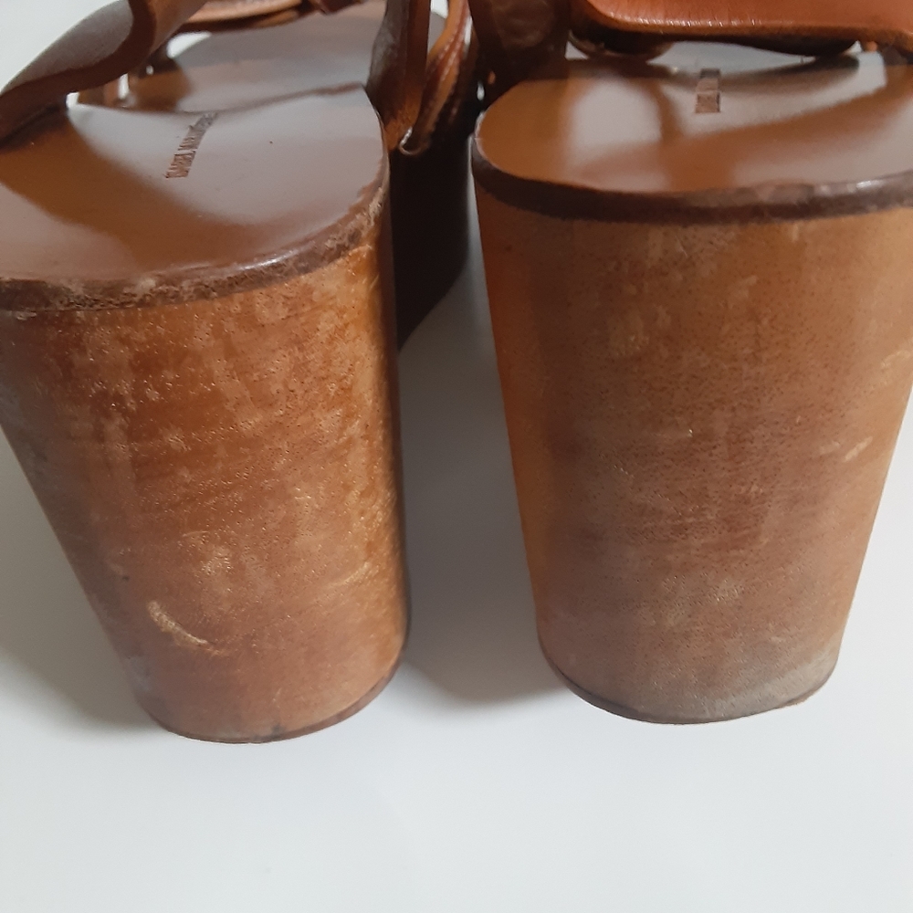 Isabel marant wedge platform sandals sz 39 - Picture 10 of 10